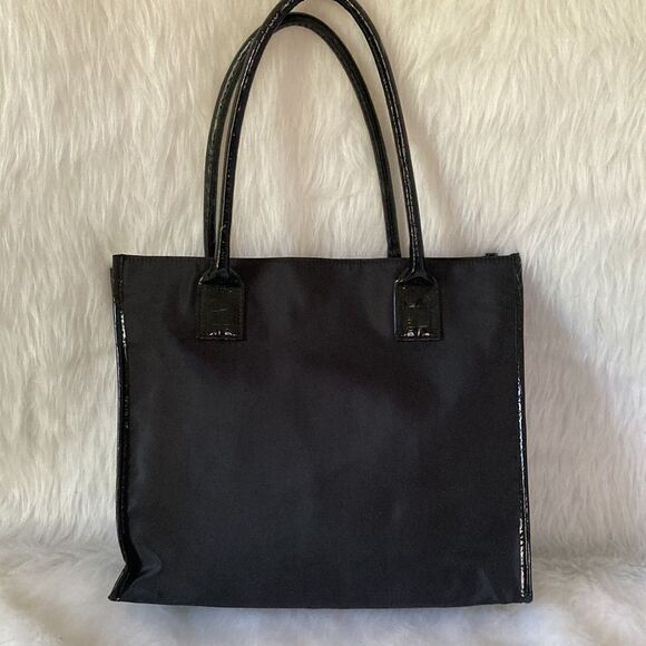 Cheetah Print Tote Bag Animal Print Black and Tan - Picture 3 of 5